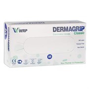 Перчатки DERMAGRIP (Дермагрип) High Risk смотровые нестерильные сверхпрочные р.M 50шт. синий 6742 - фото 4923