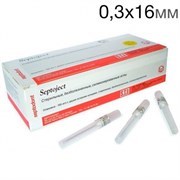 ИГЛЫ КАРПУЛЬНЫЕ SEPTOJECT 0,3Х16ММ, 100ШТ., SEPTODONT 0001915234 - фото 4959