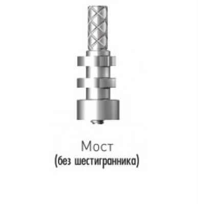 SPU55BL Слепочный трансфер для винтового абатмента, Dentium (Ю.Корея) SPU55BL - фото 5269