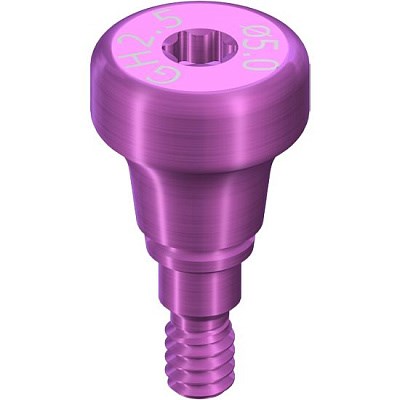 Формирователь десны RB/WB для коронки, Ø 5 мм, GH 2.5 мм, AH 2 мм, Ti 064.4214S