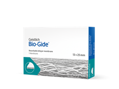 Bio-Gide 13x25 мм, резорбируемая двухслойная барьерная мембрана 30801.3