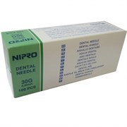 ИГЛЫ КАРПУЛЬНЫЕ NIPRO 12ММ Х 30G, (ЯПОНИЯ) 1231911137